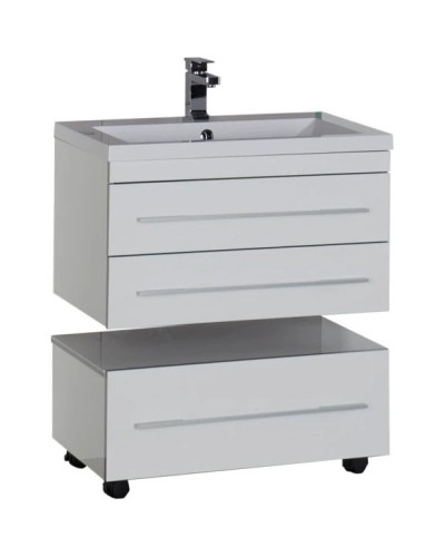 Тумба белый 74 см Aquanet Верона 00176669