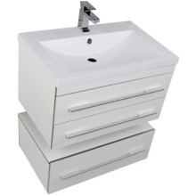 Тумба белый 74 см Aquanet Верона 00176669