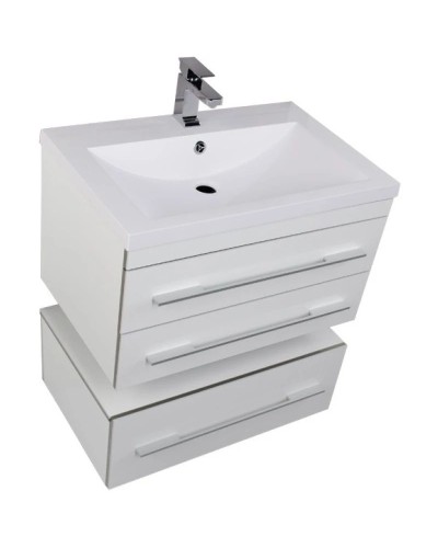 Тумба белый 74 см Aquanet Верона 00176669