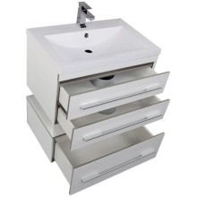 Тумба белый 74 см Aquanet Верона 00176669