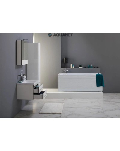 Тумба белый 57 см Aquanet Верона 00176667