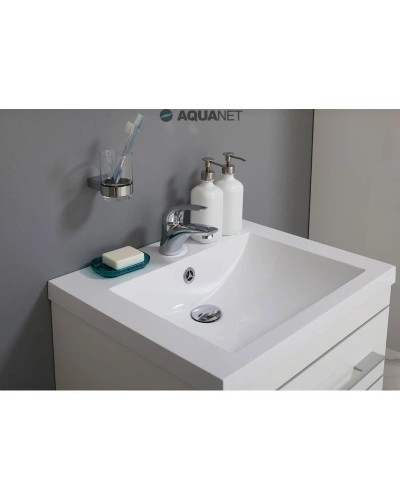 Тумба белый 57 см Aquanet Верона 00176667