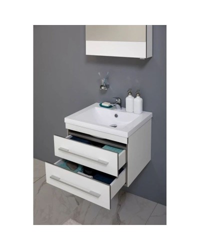 Тумба белый 57 см Aquanet Верона 00176667