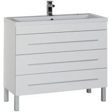 Тумба белый 99,2 см Aquanet Верона 00178471