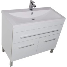 Тумба белый 99,2 см Aquanet Верона 00182710