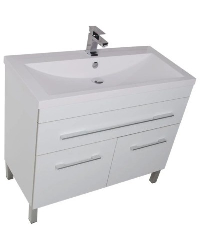 Тумба белый 99,2 см Aquanet Верона 00182710