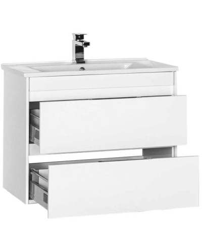 Тумба белый 83 см Aquanet Тулон 00182724