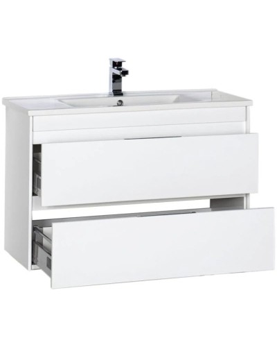 Тумба белый 97,5 см Aquanet Тулон 00183396