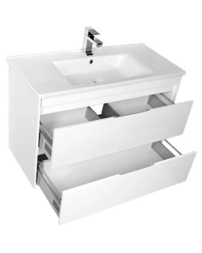 Тумба белый 97,5 см Aquanet Тулон 00183396