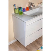 Тумба белый 97,5 см Aquanet Тулон 00183396