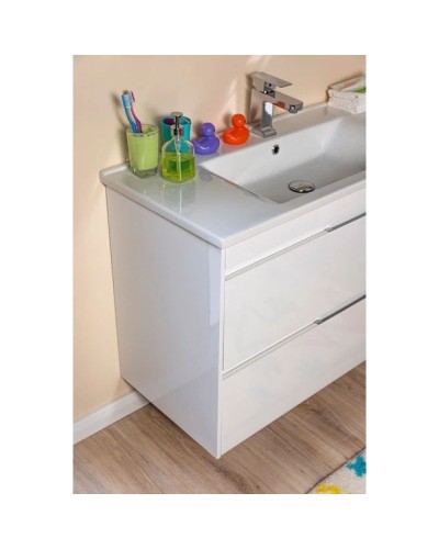 Тумба белый 97,5 см Aquanet Тулон 00183396