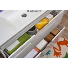 Тумба белый 97,5 см Aquanet Тулон 00183396