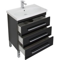 Тумба черный 67,2 см Aquanet Сиена 00189224