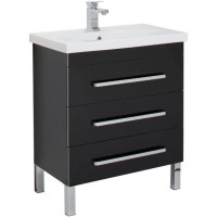 Тумба черный 67,2 см Aquanet Сиена 00189224