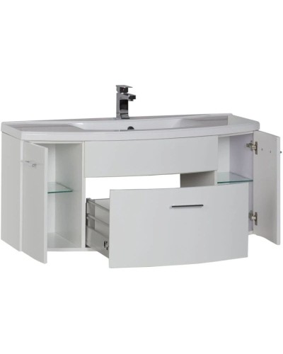 Тумба белый 120 см Aquanet Тренто 00156500