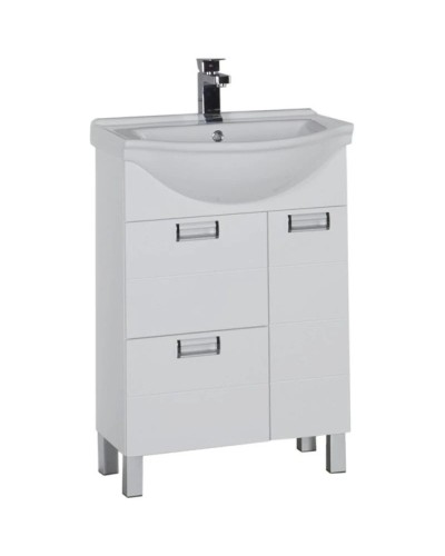 Тумба белый 56,5 см Aquanet Сити 00172683