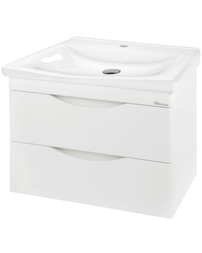 Тумба под раковину Bellezza Санриса 60 4630109180011 подвесная Белая