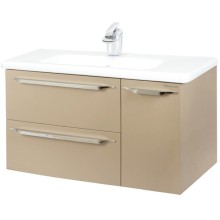 Тумба под раковину Bellezza Луиджи 100 4639217270454 подвесная Капучино