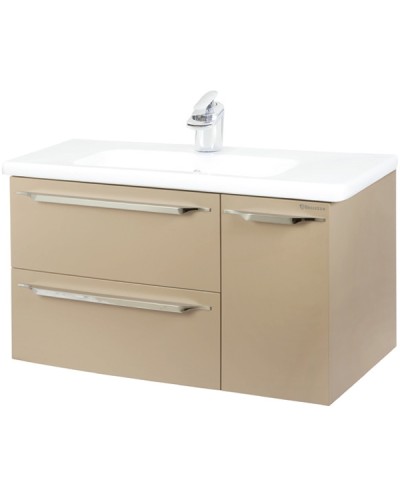 Тумба под раковину Bellezza Луиджи 100 4639217270454 подвесная Капучино