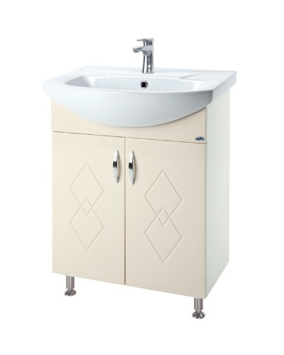 Тумба под раковину Bellezza Элеганс 55 4638608240076 Бежевая