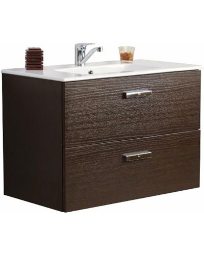 Тумба под раковину Roca Victoria Nord 80 ZRU9000031 подвесная Венге