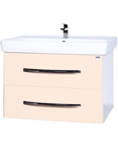 Тумба под раковину Bellezza Рокко 60 4635309670072 подвесная Бежевая Белая