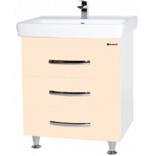 Тумба под раковину Bellezza Рокко 80 4635313660076 Бежевая Белая