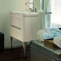 Тумба белый матовый 74 см Kerasan Waldorf 919330bimat