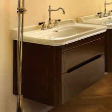 Тумба темный орех 74 см Kerasan Waldorf 919346noce