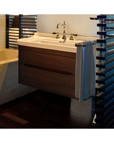 Тумба темный орех 74 см Kerasan Waldorf 919346noce