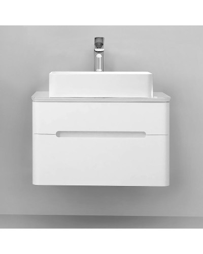 Тумба под раковину Jorno Bosko 75 Bos.01.75/P/W подвесная Белая