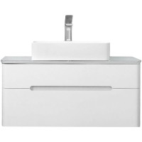 Тумба под раковину Jorno Bosko 100 Bos.01.100/P/W подвесная Белая