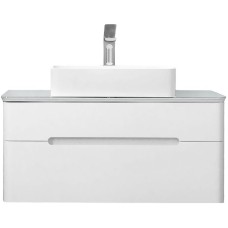 Тумба под раковину Jorno Bosko 100 Bos.01.100/P/W подвесная Белая