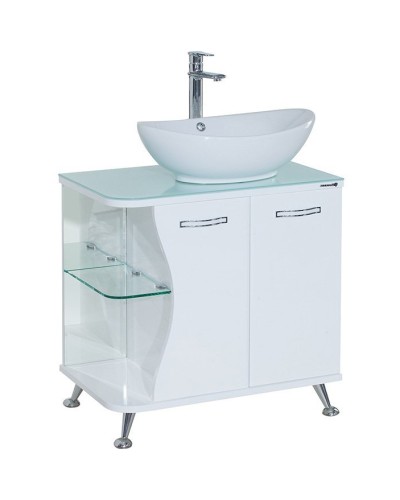 Тумба под раковину Bellezza Рио 70 R 4633611241010 Белая