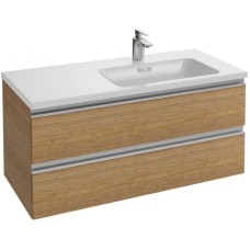 Тумба ореховое дерево 100 см 2 ящика Jacob Delafon Vox EB2026-RA-E16