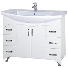 Тумба под раковину Bellezza Дрея 105 4631318000015 Белая