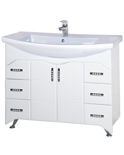 Тумба под раковину Bellezza Дрея 105 4631318000015 Белая