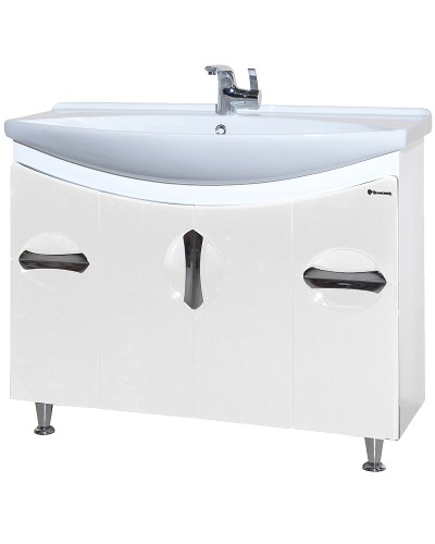 Тумба под раковину Bellezza Лагуна 105 4632118110010 Белая