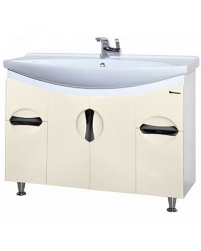 Тумба под раковину Bellezza Лагуна 105 4632118110072 Бежевая