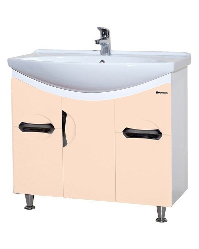 Тумба под раковину Bellezza Лагуна 85 4632114110076 Бежевая