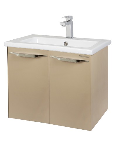 Тумба под раковину Bellezza Луиджи 60 4639209180457 подвесная Капучино