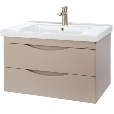 Тумба под раковину Bellezza Санриса 100 4630117270452 подвесная Капучино