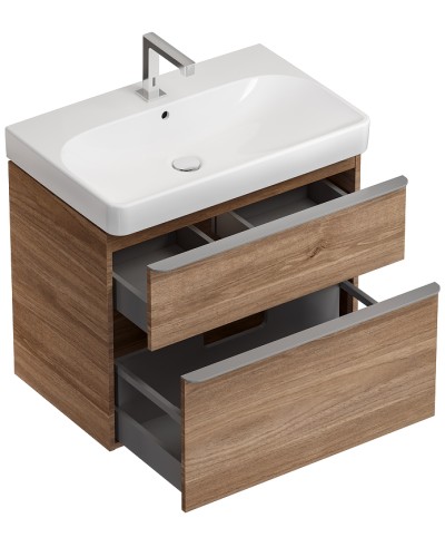 Тумба под раковину Geberit Smyle Square 75 500.353.JR.1 Пекан