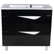 Тумба под раковину Bellezza Эйфория 105 4639118660040 Черная