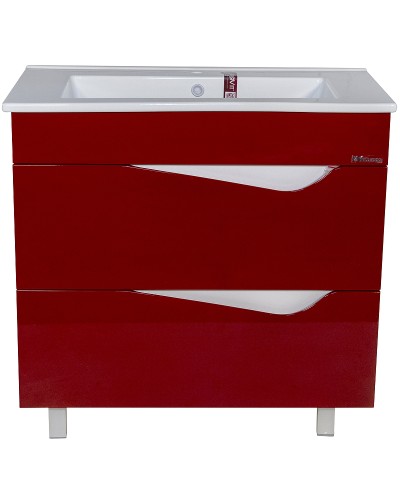 Тумба под раковину Bellezza Эйфория 85 4639114660037 Красная