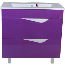 Тумба под раковину Bellezza Эйфория 85 4639114660419 Фиолетовая