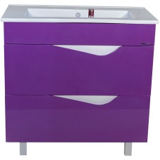 Тумба под раковину Bellezza Эйфория 85 4639114660419 Фиолетовая