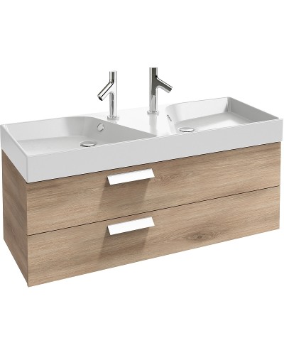 Тумба под раковину Jacob Delafon Rythmik 120 EB1305-E10 подвесная Квебекский дуб