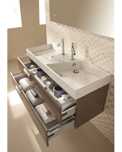 Тумба под раковину Jacob Delafon Rythmik 120 EB1305-E10 подвесная Квебекский дуб