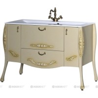 Тумба олива 127,6 см Aquanet Виктория 00182567